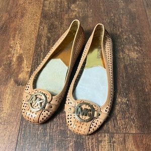 Michael Kors leather flat size 8